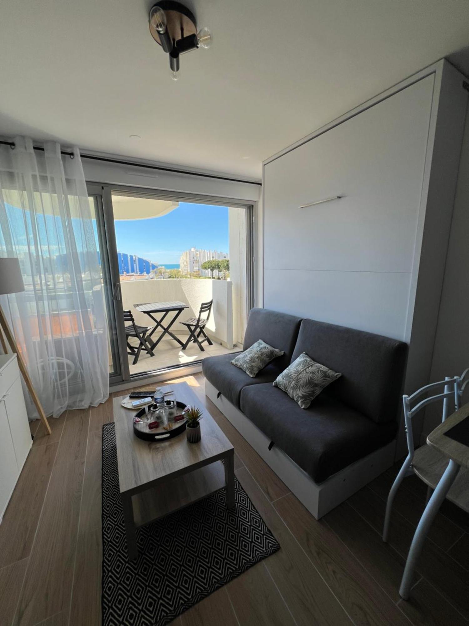 Superbe Studio Cabine Vue Mer 3 Etoiles * ลา กร็องเดอ-ม็อต ภายนอก รูปภาพ