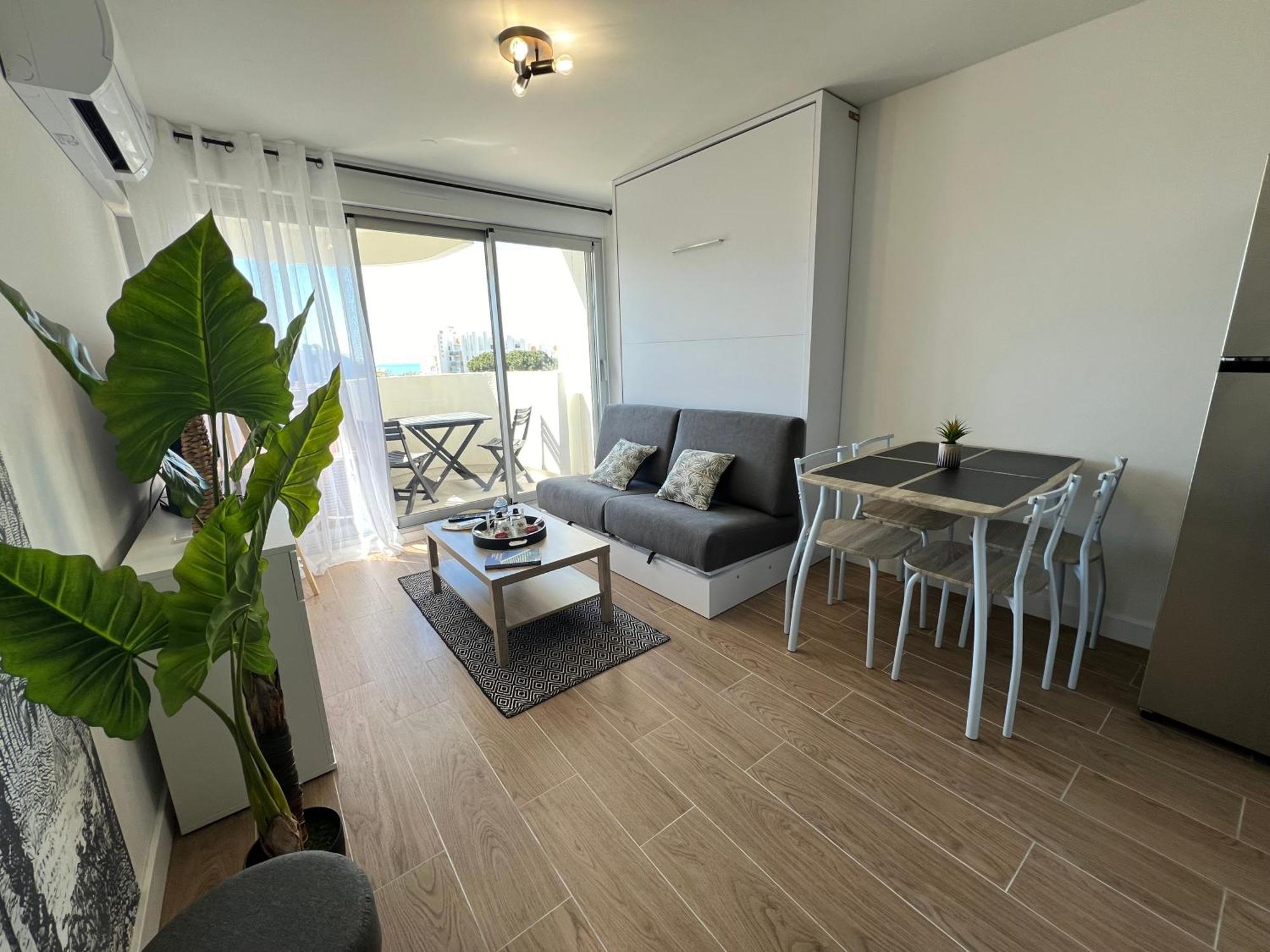 Superbe Studio Cabine Vue Mer 3 Etoiles * ลา กร็องเดอ-ม็อต ภายนอก รูปภาพ